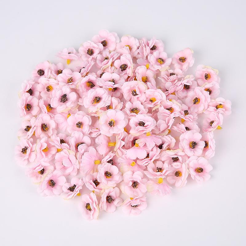 30/50Pcs 3cm Multicolor Mini Daisy Silk Artificial Flower DIY Valentines Day Party Christmas Wedding Decoration Home Decor