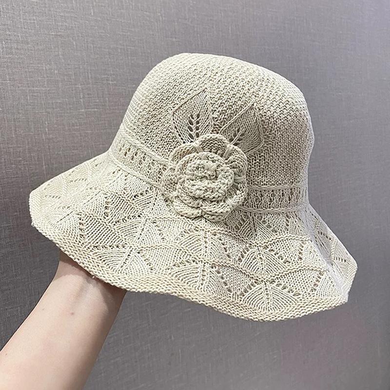 Spring Summer Foldable Sunshade Hat Lady Girls Fisherman Hat Buckets Hat Sunscreen Cap Outdoor Beach Adjustable Cap Women Hat