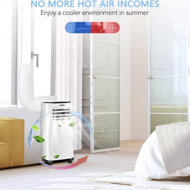 Waterproof Air Lock Window Seal Set Portable Air Conditioning Window Sealing Cloth Insulation Curtain with Zippers