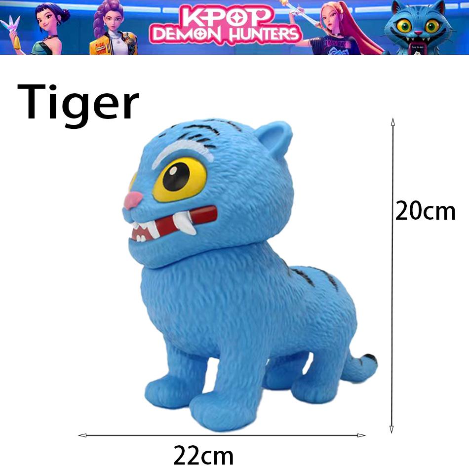 New  Sales Kpop Demon Hunters Action Figure Toy Derpys Tiger Toy Rumi Mira Zoey Sussy Figurine Doll Table Accessories Gifts
