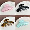 Stylish Acetate Rhinestonedecorated Hair Claw Clip For Elegant And Trendy High Ponytails