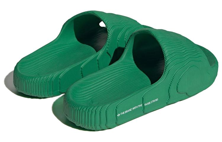 Adidas Adilette 22 Slides Green White IF5395