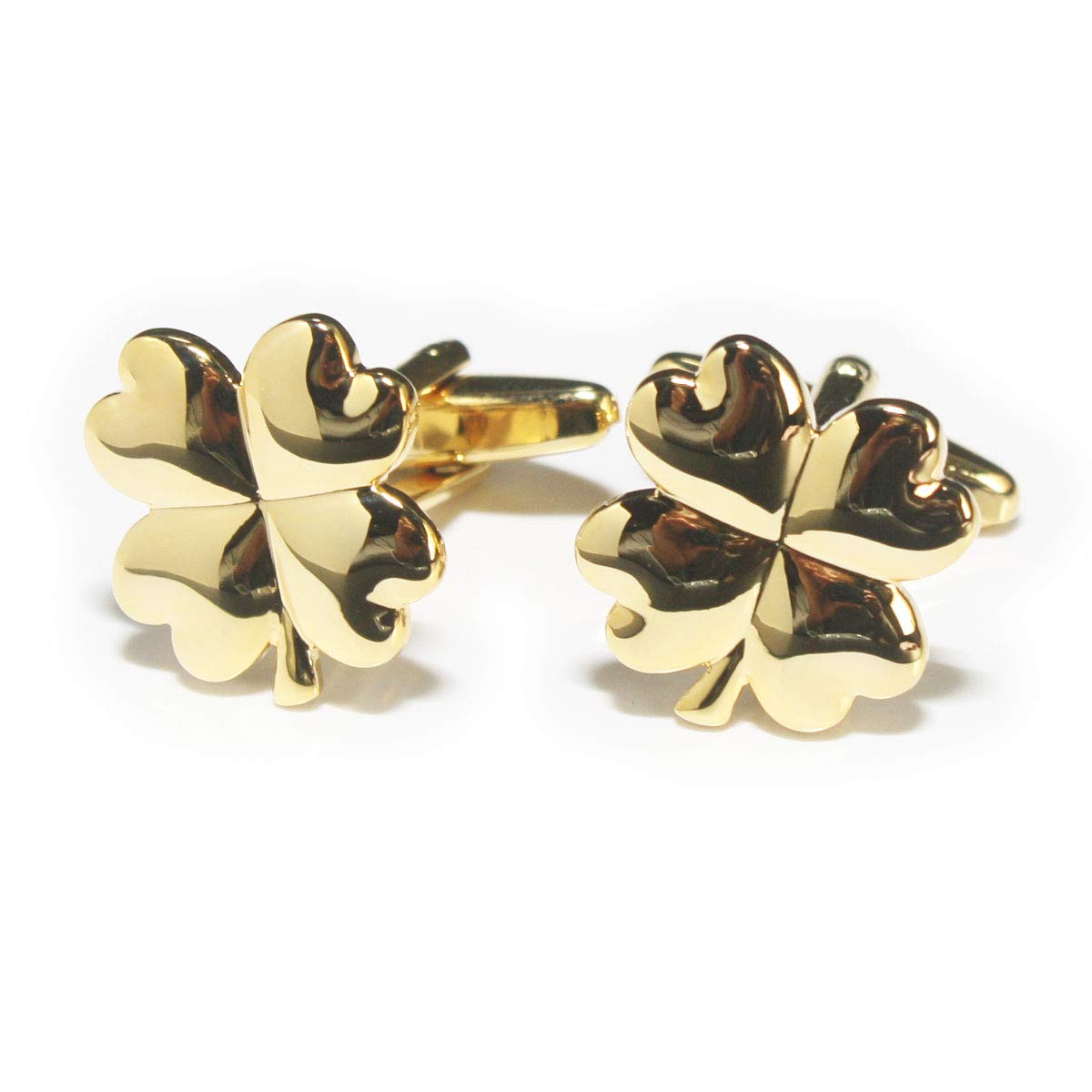 

Kamakura Cufflinks Workshop Gold Clover Cufflinks cf1730 Четырехлистный золотой