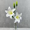3D Printing Fake Lily Bouquet 2 Heads Wedding Bridal Bouquet  for Home Wedding Decor