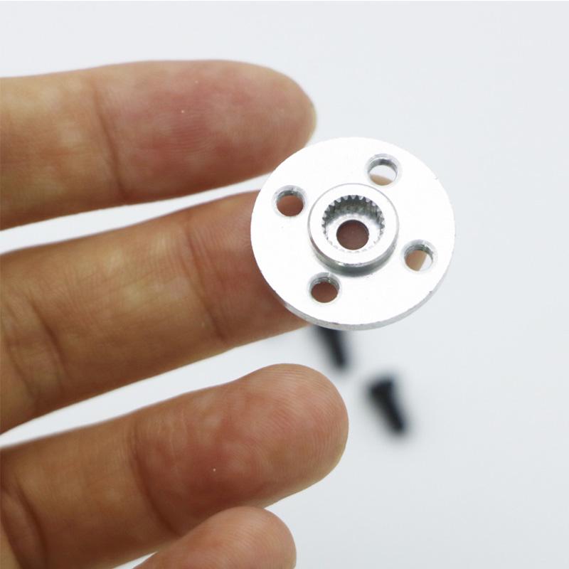 Metal Servo Arm 25T Round Type Disc Matal Horns for MG995 MG996R Rc