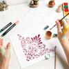 DIY Decorative Stencil Wall Art Painting Templates Reusable Plastic Drawing Stencil for T-Shirt Wood Tote Bag DIY Crafts Bohemian Home Decor