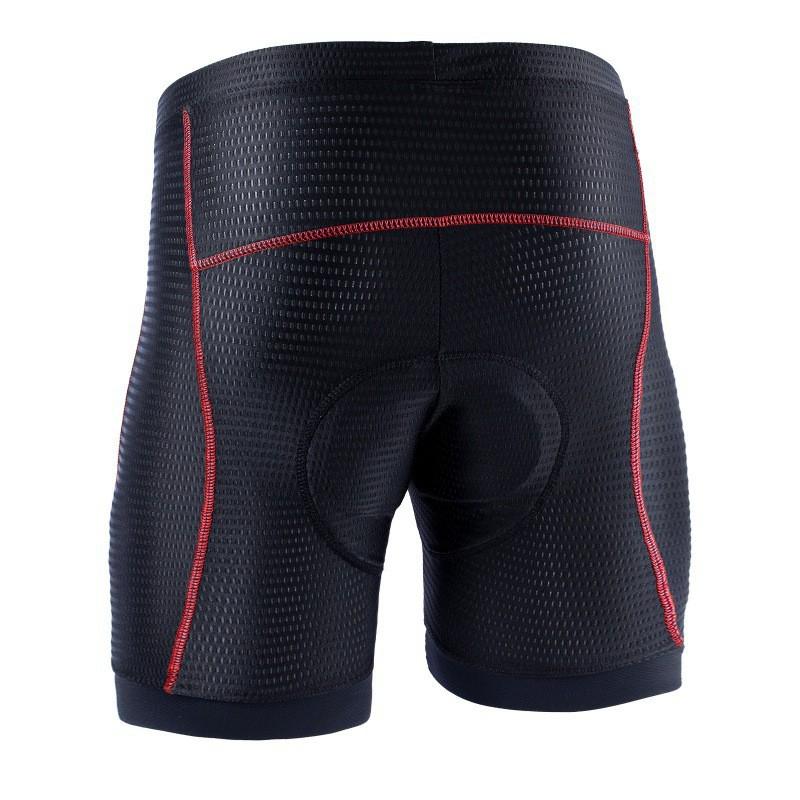 Mens Cycling Shorts With Gel Pad Breathable Quick-Dry Bike Underwear Road Commute