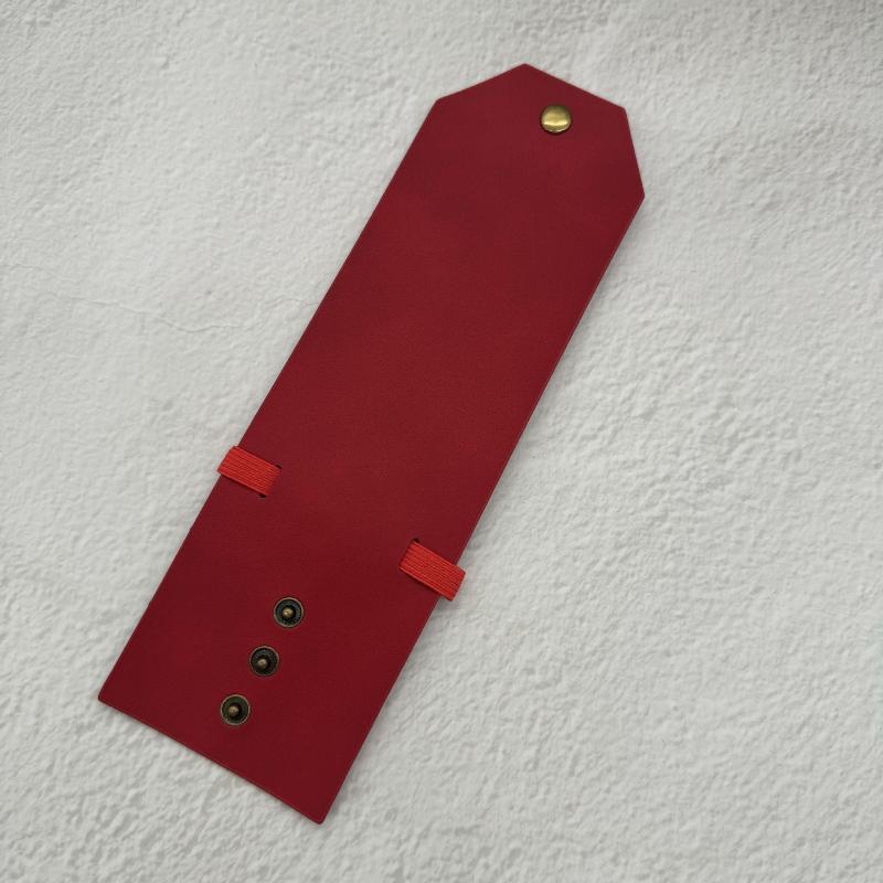 1Pcs Pu Leather Wallet / Money Wrapper Quick-Access Cash Holder Organizer Clip Bill Holder Storage Pouch Pocket Wallet A2