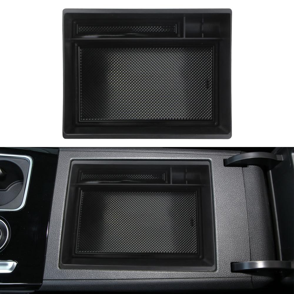 For Isuzu D-Max DMAX 2025 MUX Car Center Console Organizer Tray Interior Armrest Insert Secondary Storage Box Black