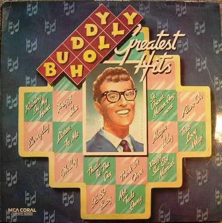 LP Record BUDDY HOLLY Greatest Hits MCL1618 MCA 1984 UK Rock Used