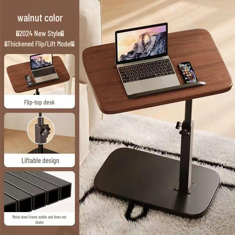 Compact Folding Side Table for Bedroom or Living Room