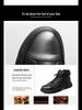 2023 Chelsea Martin Men's Warm Velvet High Top Casual British Leather Boots