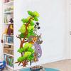 Waterproof Self-adhesive Big Tree Animal Elephant Rhino Tiger Maca Wall Sticker Bedroom Living Room Wall Decor Sticker Door Sticker