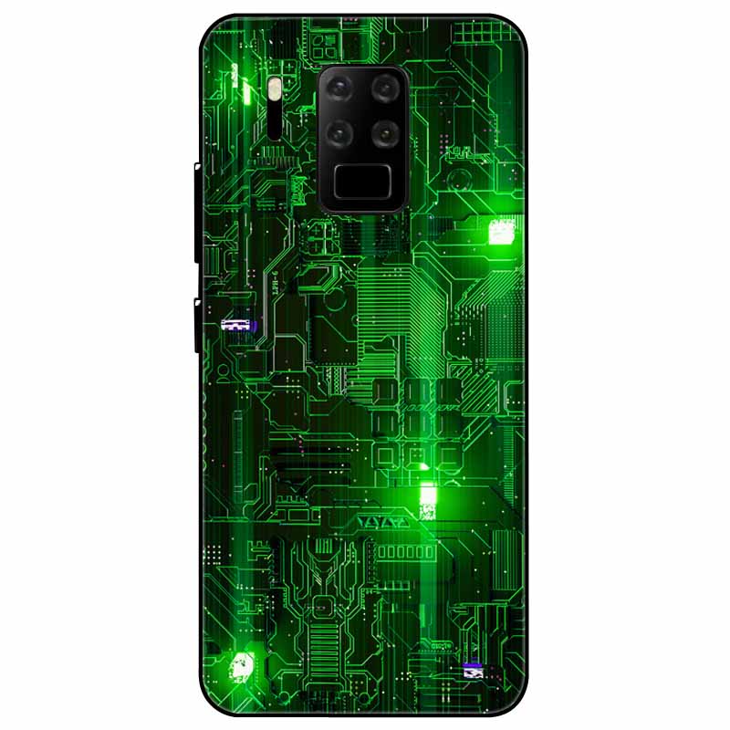 For OUKITEL C18 Pro C21 C21Pro Case Silicone Black Soft Protector Funda Capa for OUKITEL C21 Pro C18 Pro Cover TPU Cartoon Cover