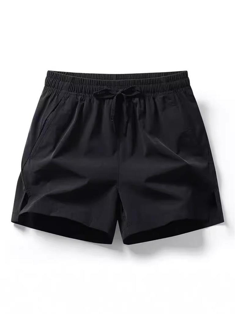 Men's Quick-Dry Ice Silk Running Shorts – Summer Casual Thin Fitness Shorts