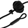 2 Pcs Car Parcel Shelf Cords for Golf Mk5 Mk6 GTI 2006-2013 VW Cover Strap Black String Cord Cover Strap Direct Replacement