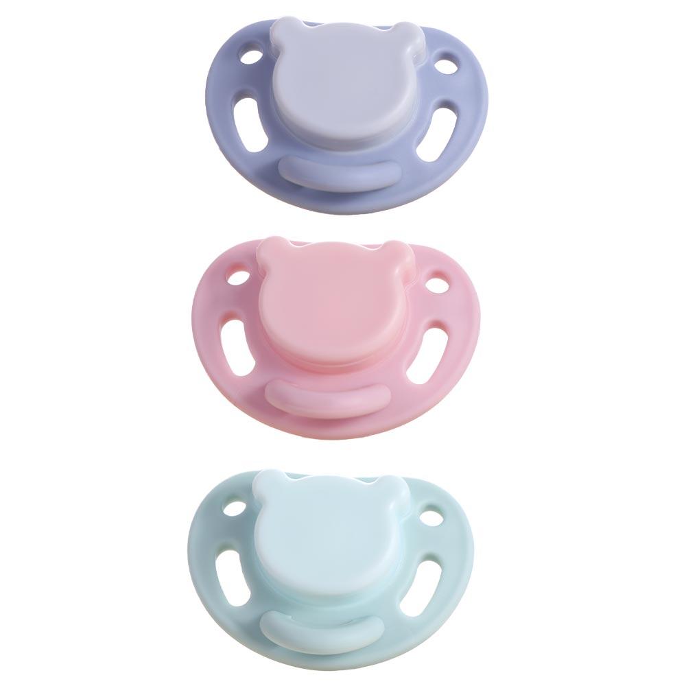 Head Baby Gift Silicone Cartoon Baby Pacifier With Storage Box Soother Nipples Infant Sleep Nipple