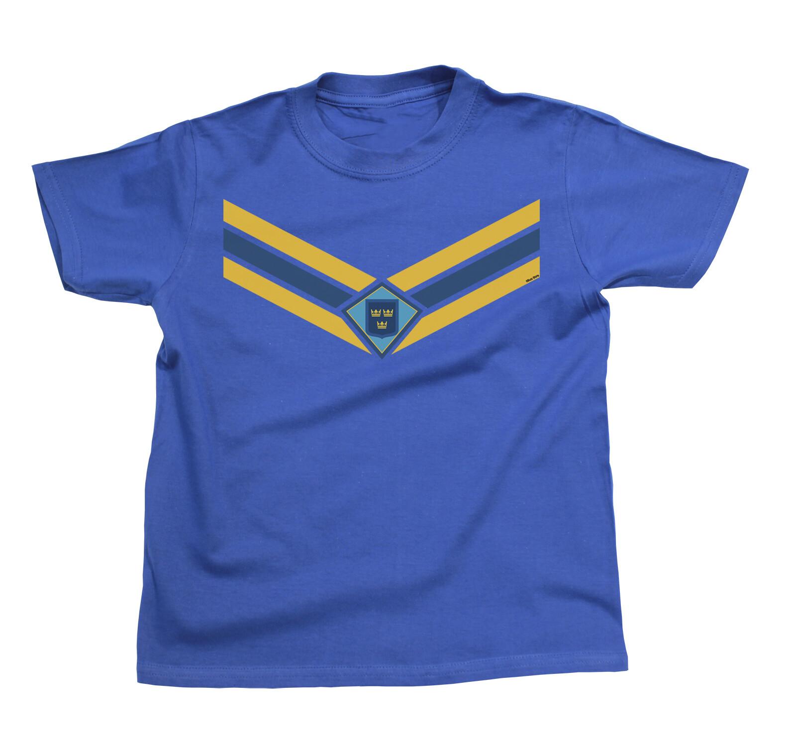 SWEDEN Football TShirt 2024 V EMBLEM, Adults Or Baby, Swedish Flag Kit 2XL