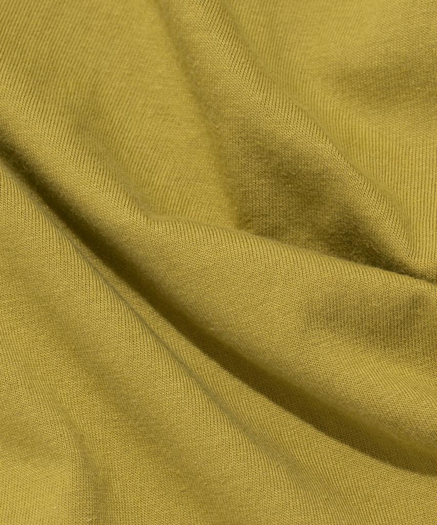 Wogseuaenko Layered Washed Short Sleeve T-Shirt (Mustard)