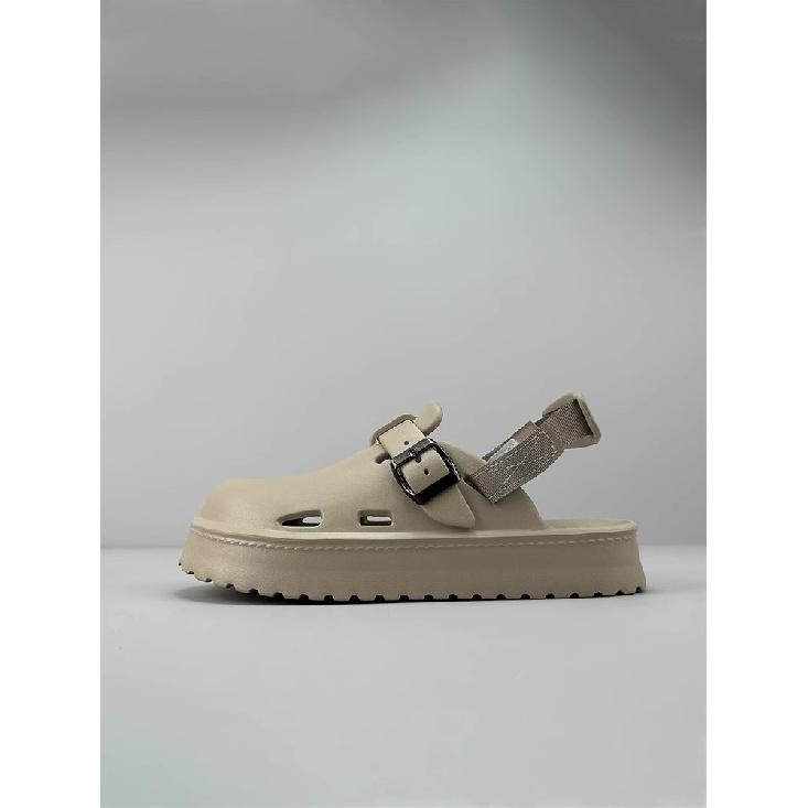 Sandale Saboți cu Platformă pentru Femei Modă 2025 Vară Curea la Spate Eva Sandale de Plajă pentru Femei Anti-Alunecare Talpă Moale Sandale de Grădină