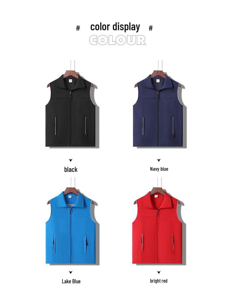 Custom Logo Educational Promotion Training Vest with Printing Options