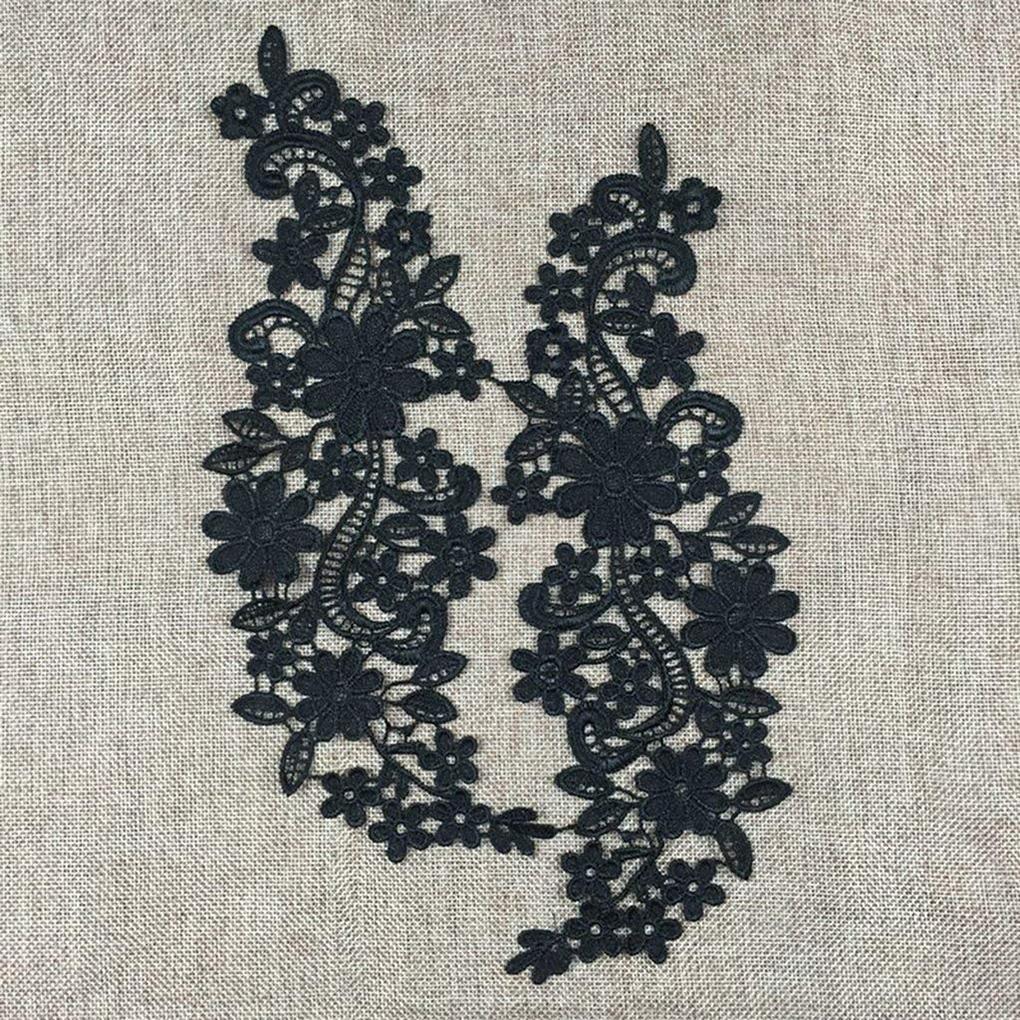 Lace Applique Trim Dress Flower Fabric Wedding Accessory