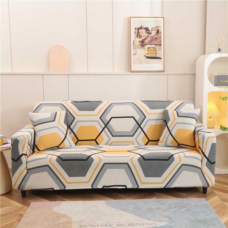 1/2/3/4-Sitzer Stretch-Sofabezüge Couchbezug Sofaüberwürfe Möbelschutz für Ecksofa Chaiselongue Überwürfe