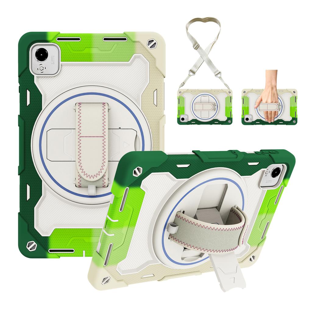 Rugged Case for Huawei Honor Pad 9 8 X9a X8a X8 Pro X9 V7 7 6 V6 MatePad 11.5 11 SE 10.4 10.1 C5e T 10 10S Rotating Stand Cover
