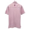 FootJoy Stripe Pattern Logo Embroidery golf Short sleeve Polo shirt S Men's Used