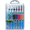 Precision Screwdriver Set 6 Sizes Flat Head TD-55