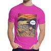 Man S T Shirt The Scream Arabic Version Soft Harajuku O Neck Retro T Shirt