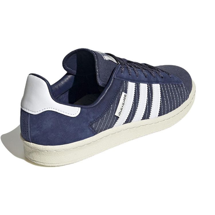 Adidas Unisex tenisky Campus 80s Sashiko Modrá Tmavě modrá Oblačně bílá GY4588