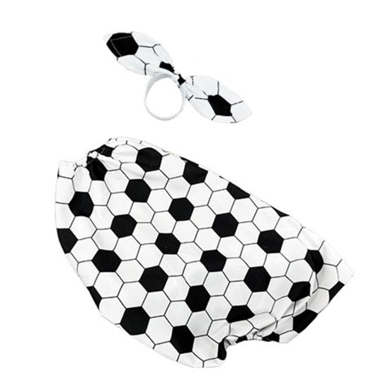 1 Set Football Porch Goose Costumes Football Goose Outfit And Bow Party Costume