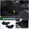 Nappa Leather Anti-Kick Pads for Model 3/Y Console Sides - Stain-Resistant Interior Protection