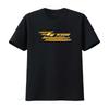 ZZ Top Bandname Logo in Gold T-Shirt Rockmusik Merch vintage Gewaschen Stilvoll herren Vielseitiges Grafik-Top Für den täglichen Gebrauch