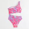 European and American Print Push-Up Bikini - Slimming, Sexy One-Piece Swimsuit for Women