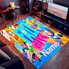 Custom personalization Stumble Guys Print Area Rug - Soft, Washable Non-Slip Indoor Mat,Living Room,Home&Office Decorative Rug