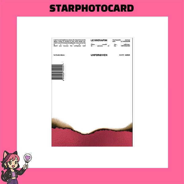 [READY STOCK] LE SSERAFIM - 1st STUDIO ALBUM UNFORGIVEN