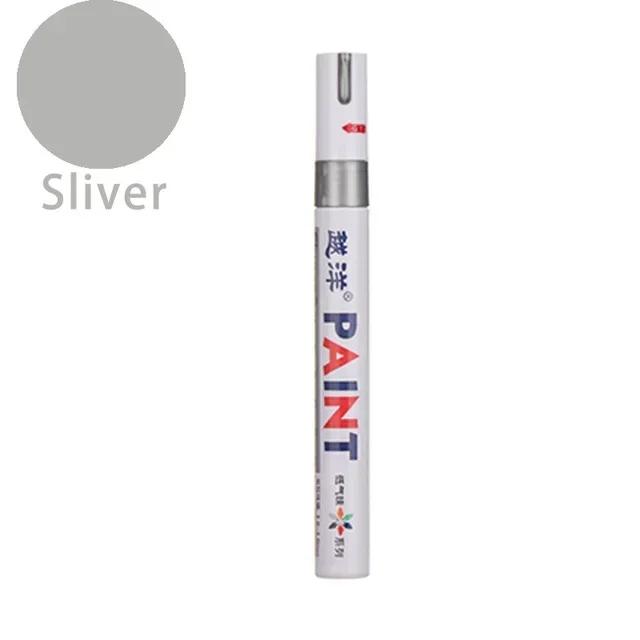 Marcador de Tinta Permanente de Borracha Impermeável Branco Multicolorido Desenho Pneu de Carro Sulco Ambiental Caneta Marcadora para Pintura de Pneus