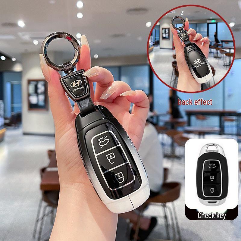 Key Cover for Hyundai ix35, Festa, Santa Fe, ix25, Elantra, Verna, Kona, Sonata