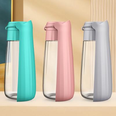 Bottiglia d'Acqua Pieghevole per Cani Gatti Piccoli Medi Grandi da Esterno Portatile Anti-perdita Ciotola da Bere per Cuccioli Forniture per Teddy Carlino