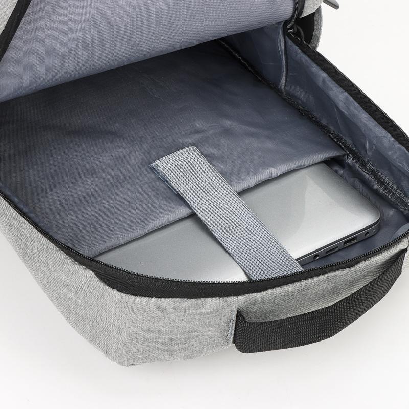 Computer bag backpack large capacity backpack multi-function usb charging new high-end schoolbag business