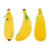 Cojín de Peluche de Plátano Suave Juguete de Fruta Relleno para Niños 35/50cm Largo Abrazable Cojín para Siesta para Sofá Cama Oficina Regalo Divertido para Eventos de Empresa y Amantes del Plátano