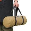 Tent Stake Bag Camping Tent Peg Ground Nail Storage Bag Double Layer Canvas Storage Bag Nail Pouch for Hiking (only Bag)