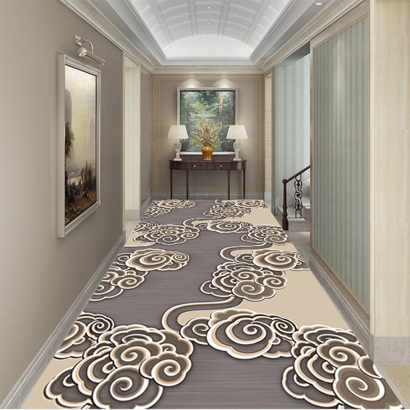 Customizable Modern Hallway Carpet Large Area Decor Home Hall Stair Aisle Rug Balcony Corridor Passageway Runner Non-slip Mat