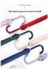 Large Windproof Umbrella: 16-Rib, Long-Handle, Solid Color, Automatic, for Women & Men