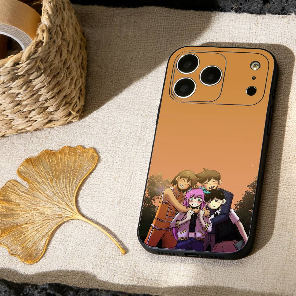 Omori classic Game Phone Case For iPhone 17, 16,15,14,13,12,11 X XR Plus,Others Soft Black Cover