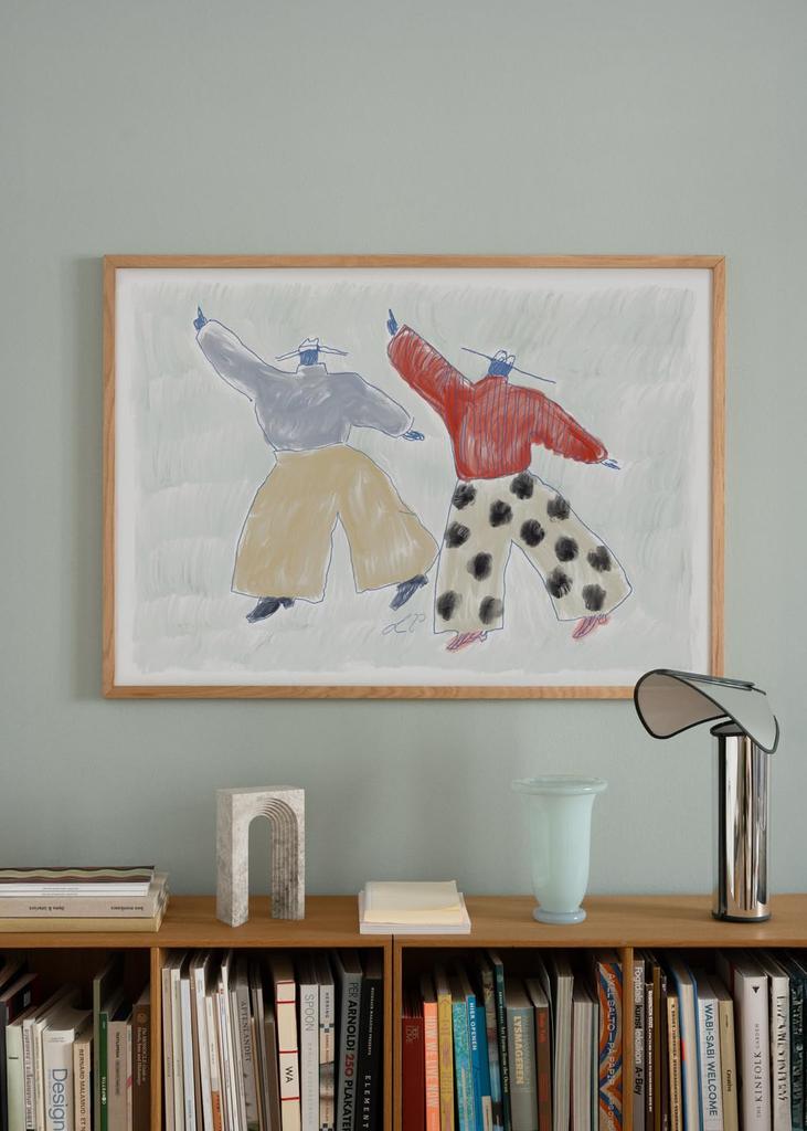 THE POSTER CLUB Poster Club Two Main Characters Lucia Tuffley 50×70cm