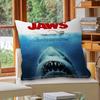 J-JAWS Movie Cushion Cover Inches Farmhouse Decor Home Throw Pillow Covers For Couch Decorations