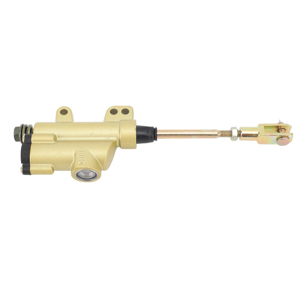 Motorcycle Rear Brake Master Cylinder Pump Metal for Sunl 110cc 125cc 140cc Dirt Pit Bike Gold
